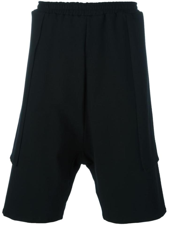 Alchemy Drop-crotch Shorts, Men's, Size: Medium, Black, Cotton/spandex/elastane