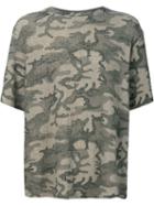 Vivienne Westwood Man Camouflage Print T-shirt