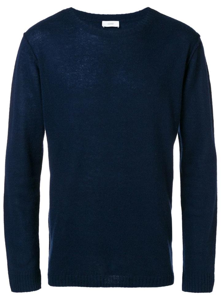 Closed Cashmere Crew Neck Jumper - Blue