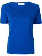 Lamberto Losani Casual Round Neck T-shirt - Blue