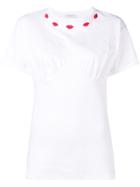 Vivetta Lips Print Bustier T-shirt - White