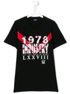 Diesel Kids 1978 Print T-shirt - Black