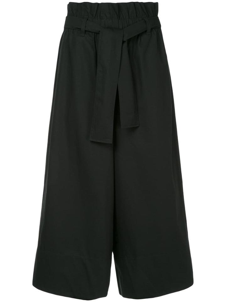 Ck Calvin Klein Wide Leg Suiting Trousers - Black