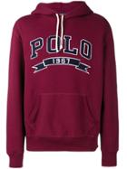 Polo Ralph Lauren Logo Hoodie - Red