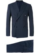 Dinner - Two Piece Suit - Men - Cupro/virgin Wool - 48, Blue, Cupro/virgin Wool
