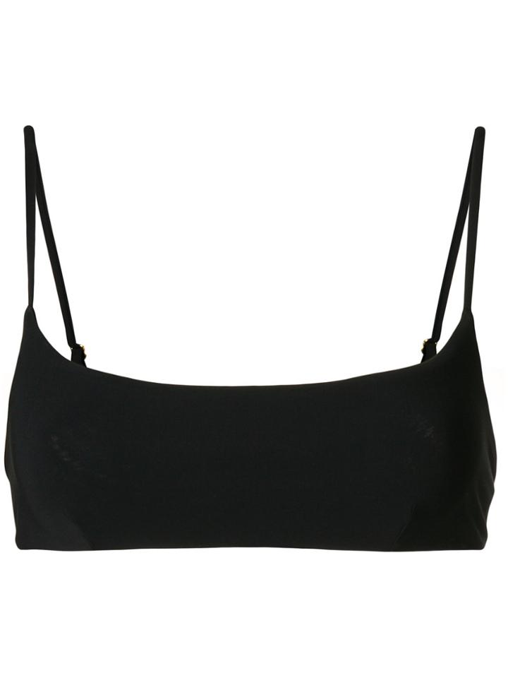 Tory Burch Marina Bikini Top - Black