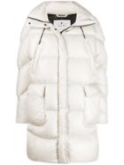 Woolrich Padded Down Coat - White
