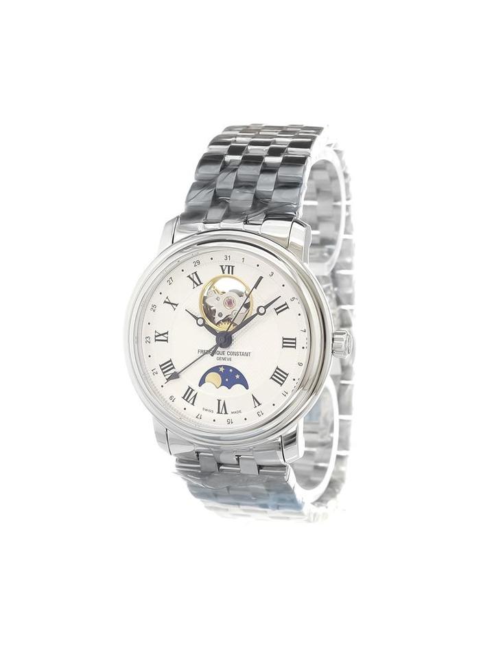 Frederique Constant 'classics Moonphase' Analog Watch, Adult Unisex, Stainless Steel