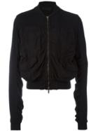 Haider Ackermann Front Pocket Jacket, Men's, Size: Small, Black, Cotton