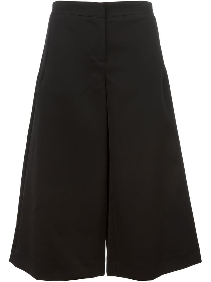Opening Ceremony 'claire' Culottes, Women's, Size: 4, Black, Cotton/polyester/spandex/elastane