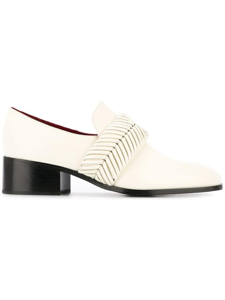 Proenza Schouler Braided Loafer - White