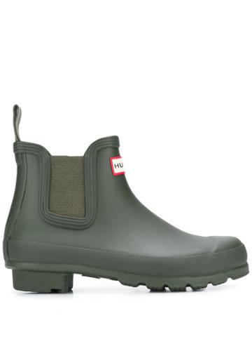 Hunter Original Chelsea Boots - Green