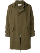 Officine Generale Hooded Parka - Green