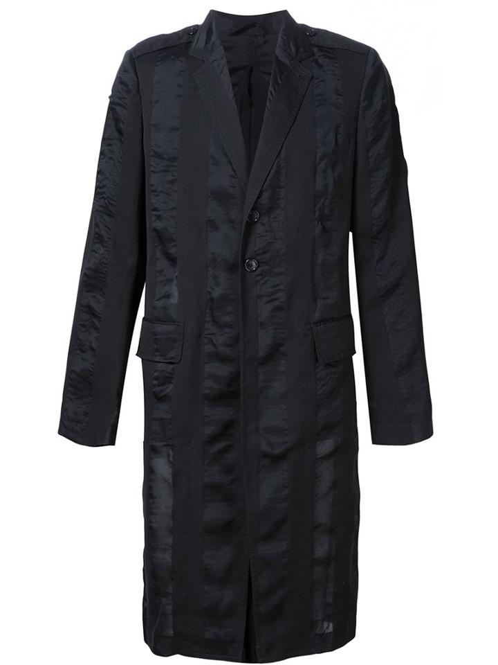 Ann Demeulemeester Long Panel Coat