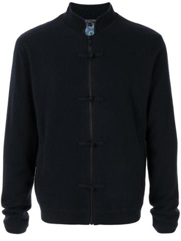 Shanghai Tang Toggle Cardigan - Black