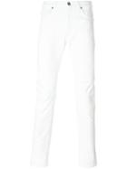 Versace Skinny Jeans, Men's, Size: 33, White, Cotton/spandex/elastane
