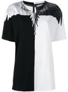 Marcelo Burlon County Of Milan Block Print T-shirt, Women's, Size: Xs, Black, Cotton