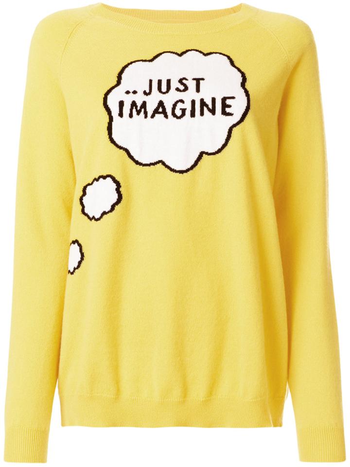 Chinti & Parker Just Imagine Jumper - Yellow & Orange