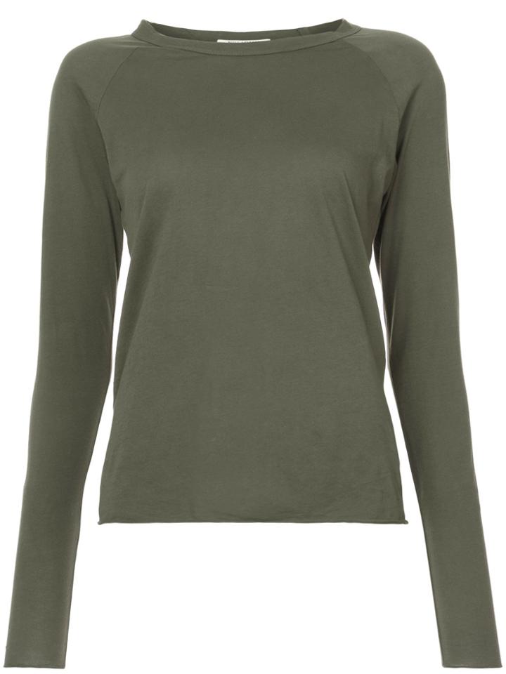 Nili Lotan Long Sleeve T-shirt - Green