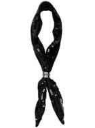 Dsquared2 Sequinned Scarf - Black