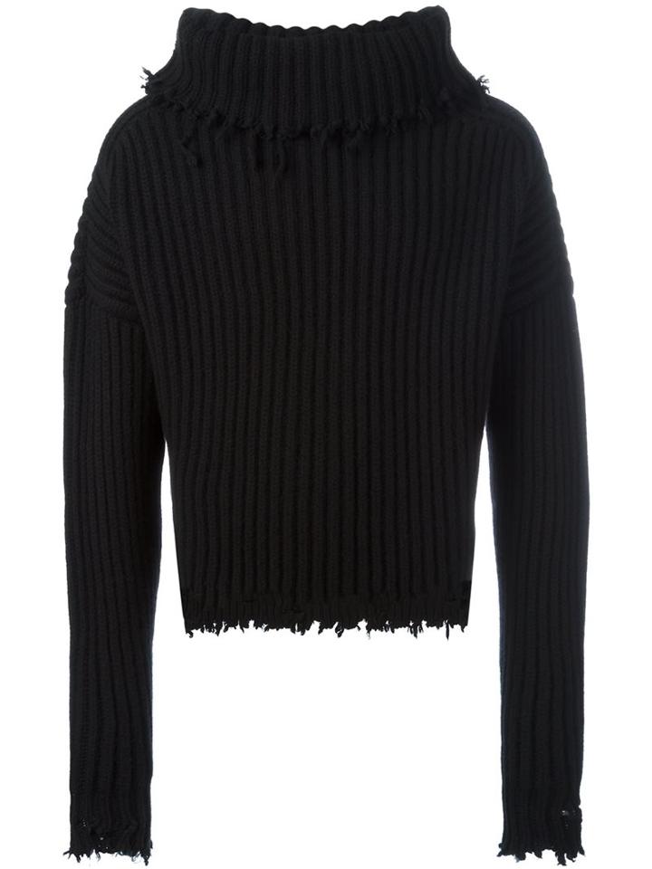 Unravel Distressed Jumper