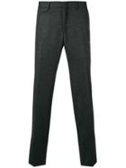 Z Zegna Regular Fit Trousers - Black