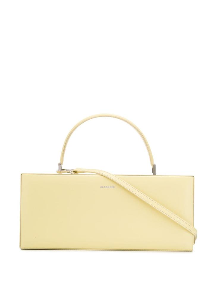 Jil Sander One Strap Tote Bag - Yellow