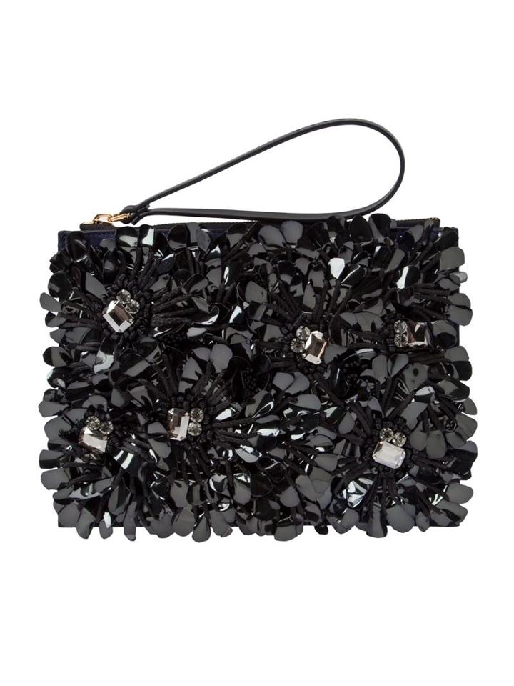 Marni Sequin Clutch, Women's, Blue