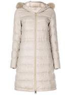 Herno Padded Coat With Hood - Nude & Neutrals