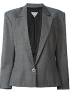 Versace Vintage Single Button Jacket, Women's, Size: 42, Grey
