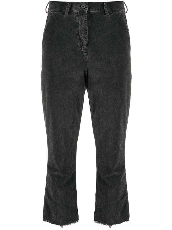 Masnada Cropped Trousers - Grey