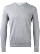 Brunello Cucinelli - Crew Neck Sweatshirt - Men - Cotton - 48, Grey, Cotton