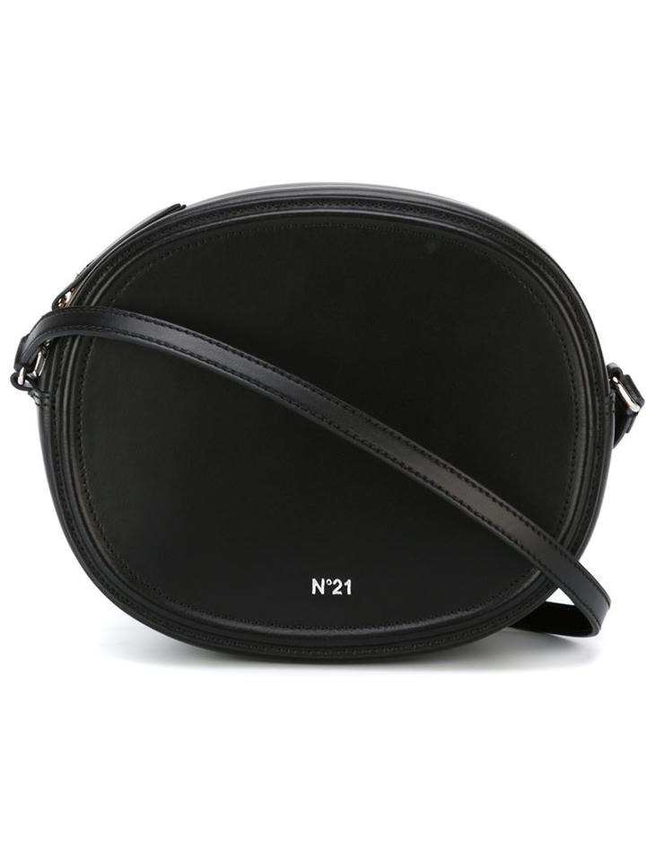 No21 Round Crossbody Bag, Women's, Black