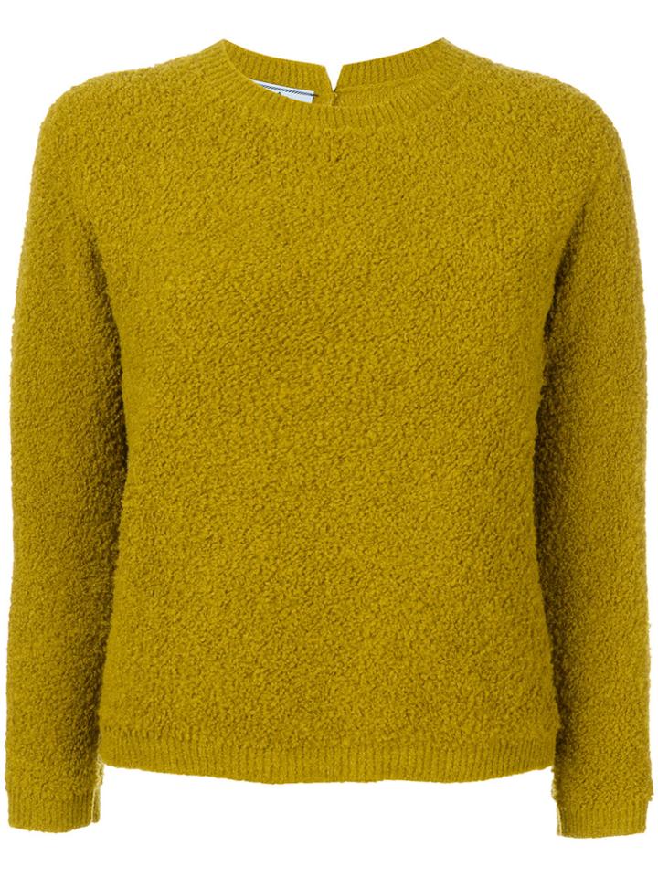 Prada Classic Knitted Sweater - Green