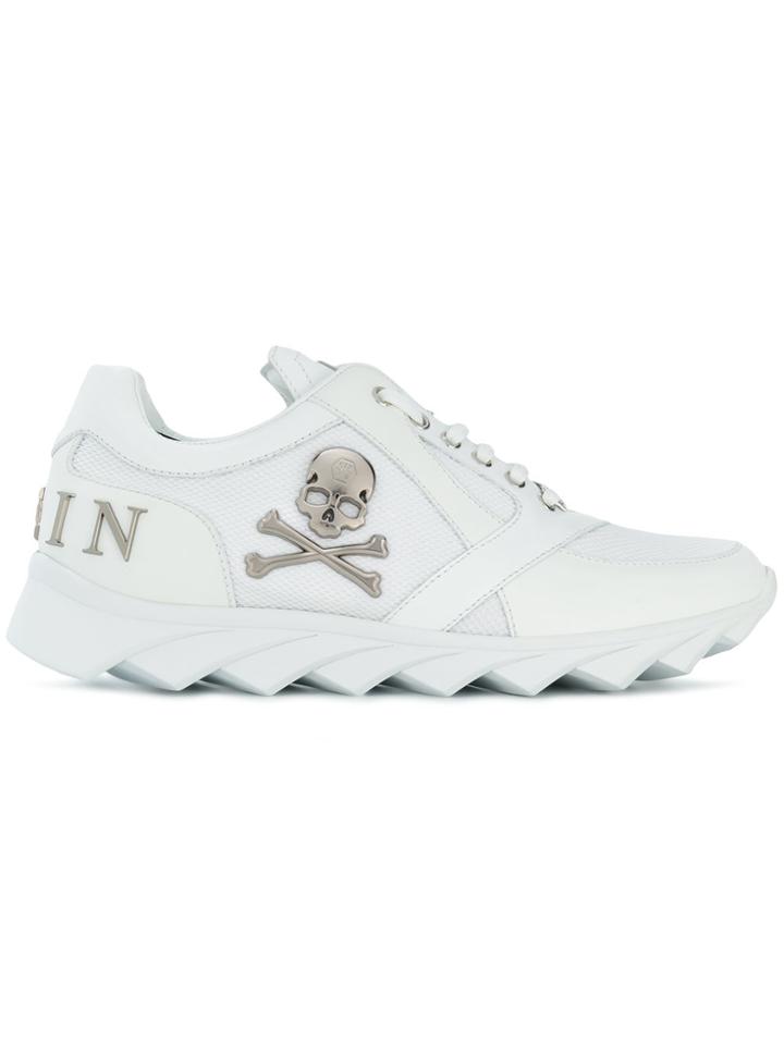 Philipp Plein Love's Like A Bomb Sneakers - White