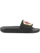 Dsquared2 Canadian Flag Slide-ons - Black