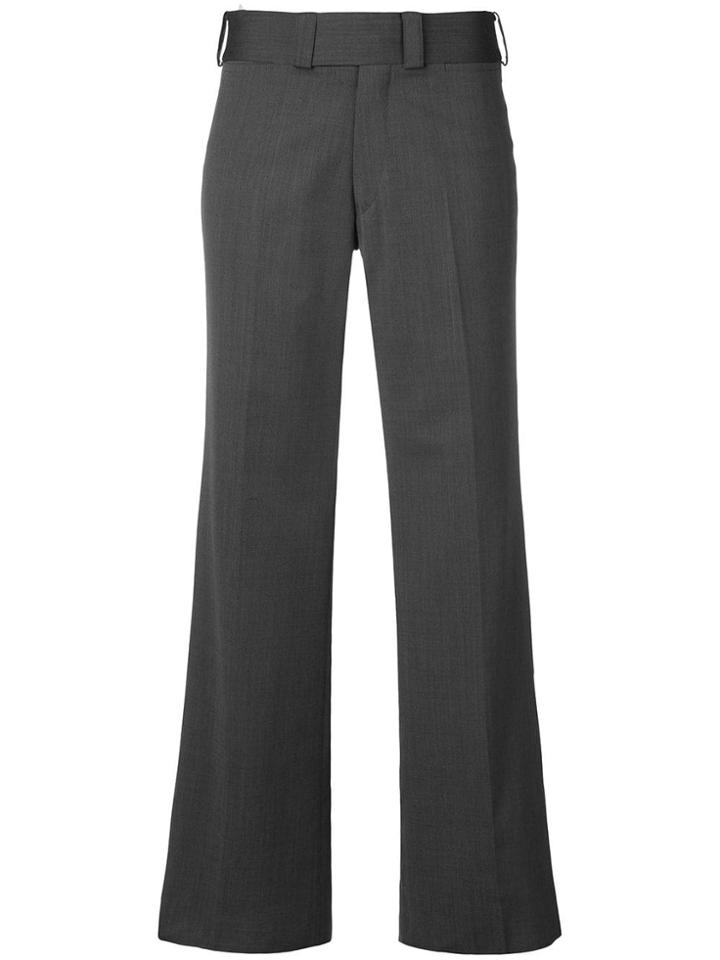 Junya Watanabe Flared Tailored Trousers - Grey