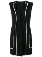 Pierantoniogaspari Tailored Knitted Top - Black