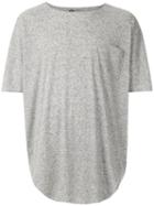 Osklen T-shirt Eco Wide Ribbed - Grey