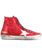 Golden Goose Deluxe Brand Francy High-top Sneakers - Red