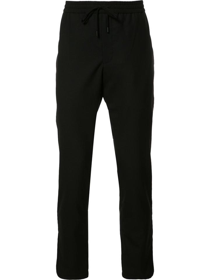 Public School - Drawstring Sweatpants - Men - Cotton/nylon/wool - 1, Black, Cotton/nylon/wool