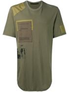 Julius Patch Detail T-shirt - Green