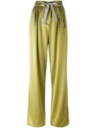 Etro Bow Front Palazzo Trousers