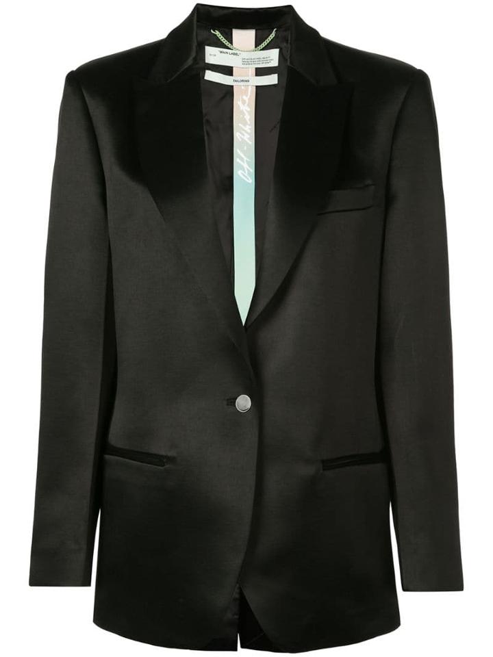 Off-white Oversized Blazer - Black