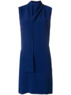 Stella Mccartney Neck Drape Dress - Blue
