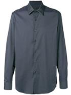 Prada Classic Collar Plain Shirt - Grey