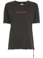 Ksubi Pseudo Romantic Text Print T-shirt - Black