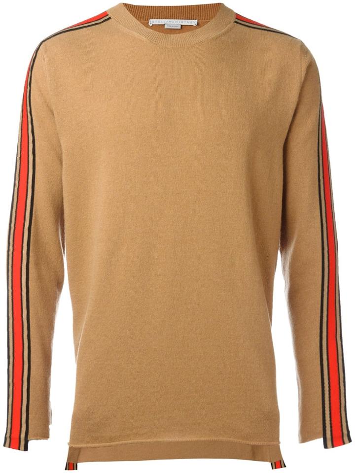 Stella Mccartney Ribbon Trim Jumper - Brown