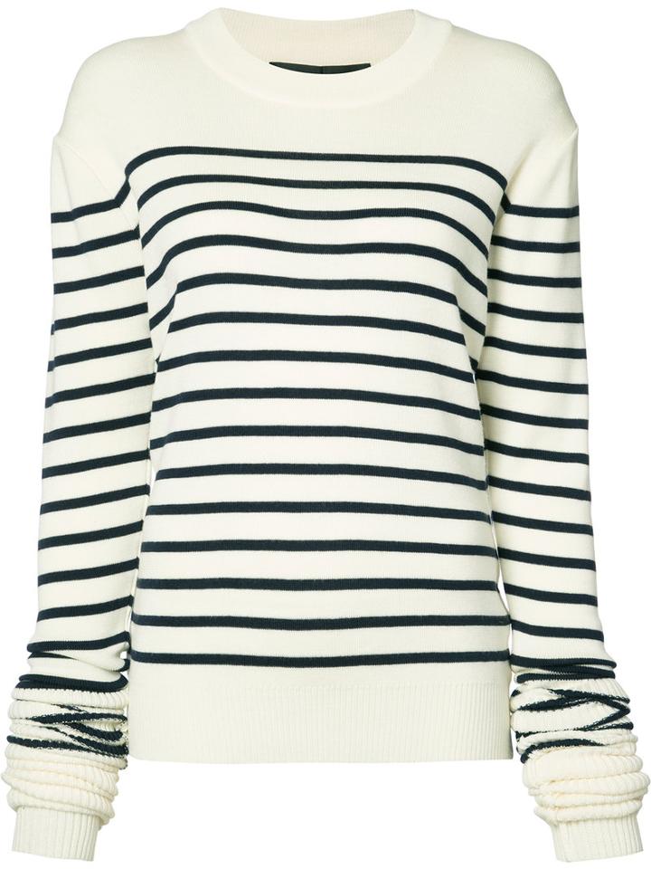 Y / Project - Striped Jumper - Women - Merino - S, Women's, Black, Merino