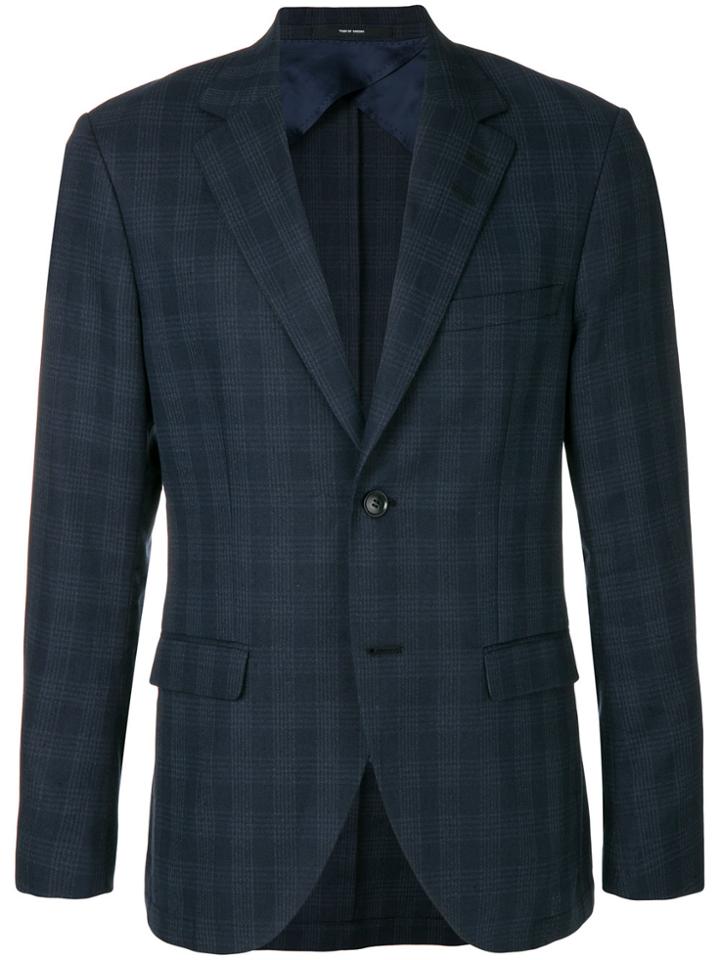 Tiger Of Sweden Checked Blazer - Blue